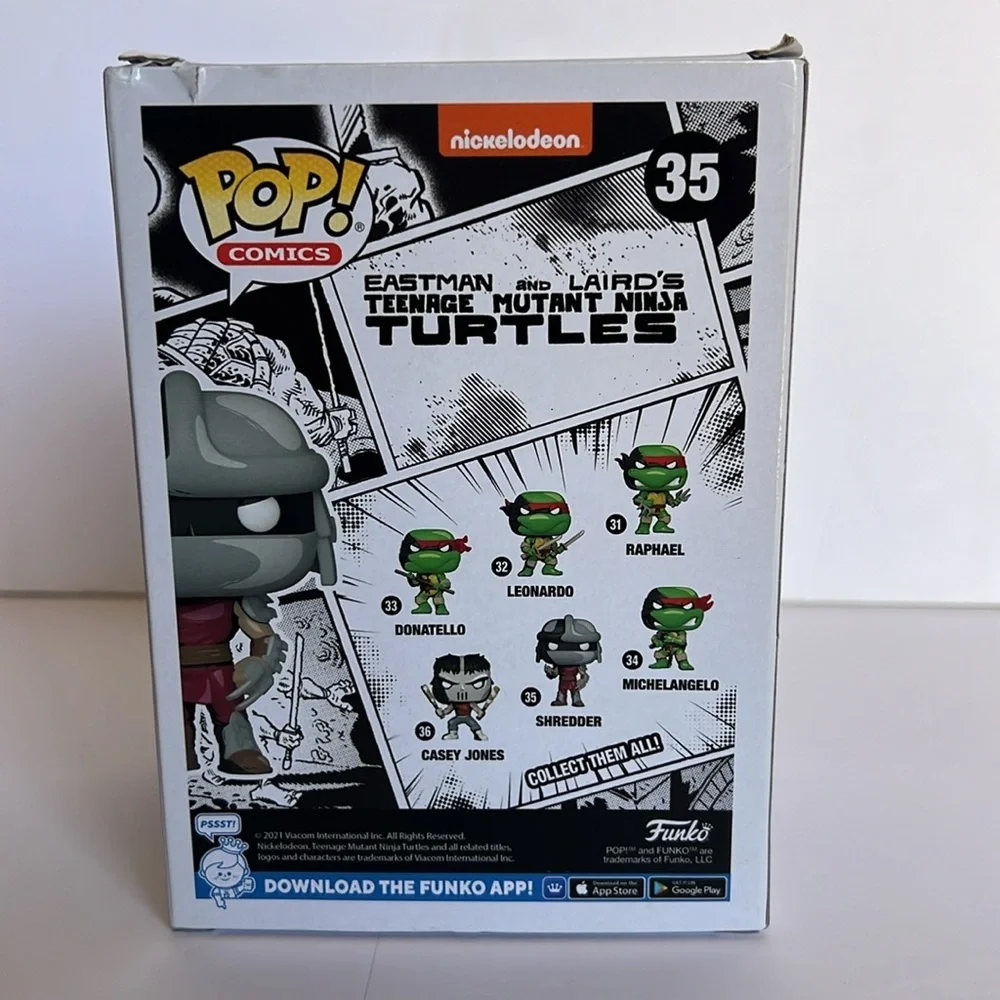 Funjo pop cómics #35 Shredder - Picture 3 of 5